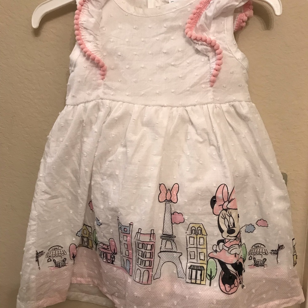 ✨ Worn once!  Disney baby girl dress!
